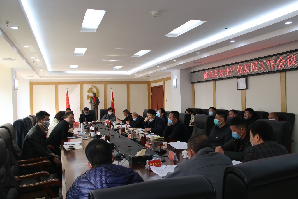 荷塘区召开农业产业发展工作会议