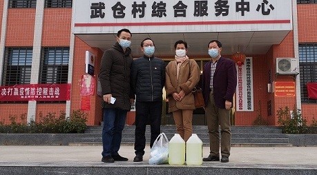 市统计局赴攸县武仓村开展慰问帮扶活动