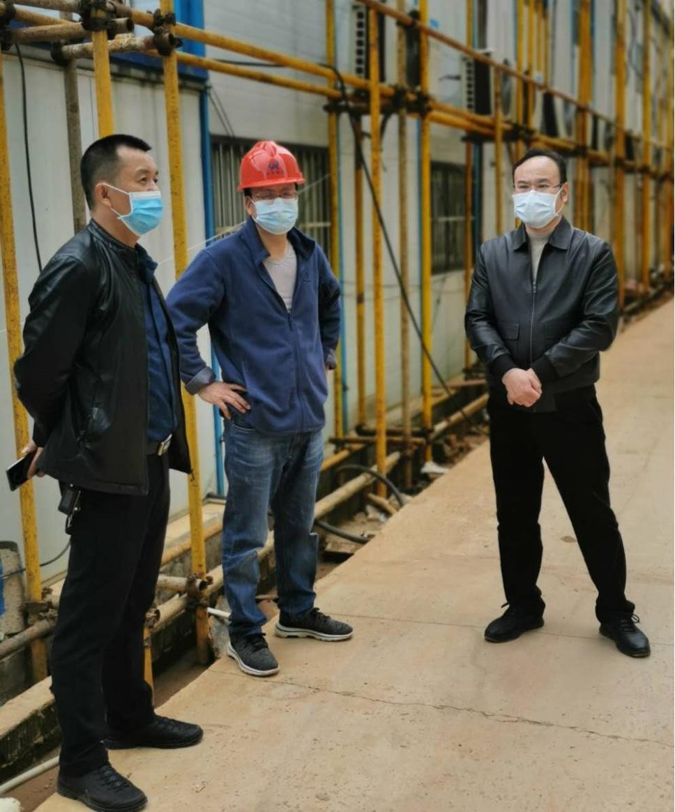 向平主任督导省重点项目复工情况