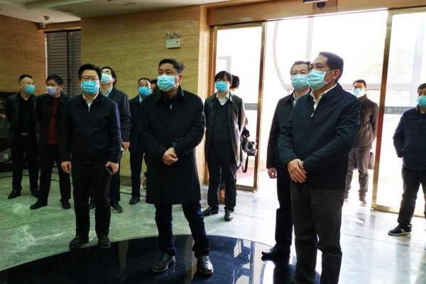 省林业局局长胡长清督查酒埠江森林防火和自然保护地优化整合工作
