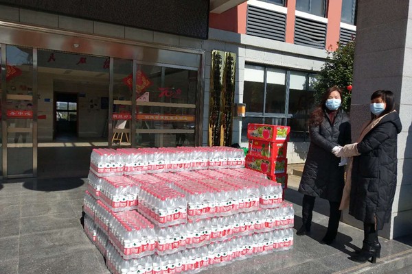 明照街道：爱心捐赠助力疫情抗战
