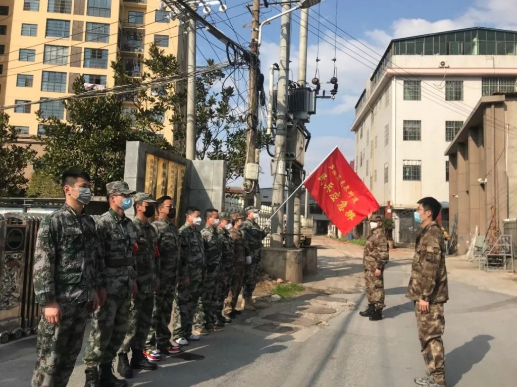 芦淞疫情防控快报 | 托起希望，民兵冲锋在抗疫一线