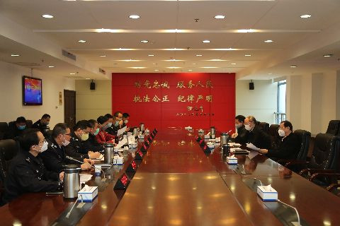 全市疫情防控工作调度会在市公安局召开