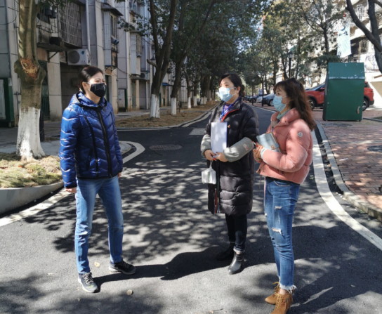 赖晓智一行深入宋家桥街道督查指导疫情防控工作
