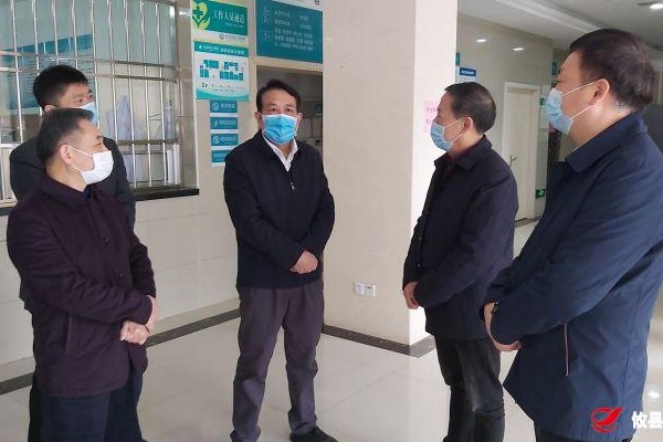 康月林检查督导重点单位场所疫情防控工作 强调:切实筑牢阻击疫情的坚固防线