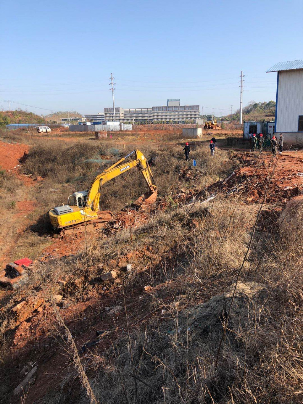 区住建局全力推进重点基础设施工程顺利复工