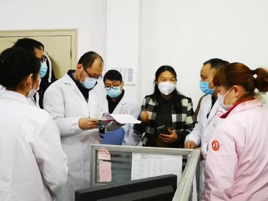 省疾控中心专家陈贵秋带队指导督查芦淞区疫情防控工作