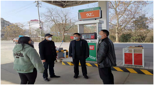 株洲市应急管理局督查企业复工复产和加油站安全生产及防疫工作情况