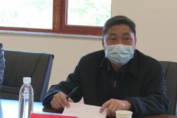 省林业局局长胡长清督查酒埠江森林防火和自然保护地优化整合工作