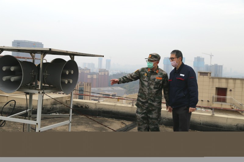 全国率先利用防空警报器宣传防疫政策和知识