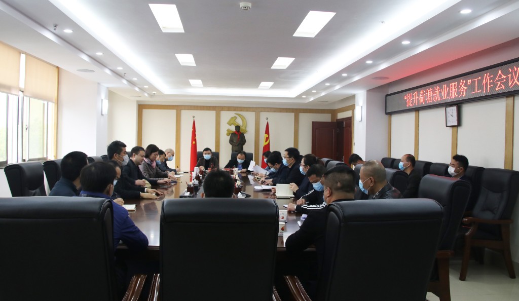 荷塘区召开“提升荷塘就业服务”工作会议