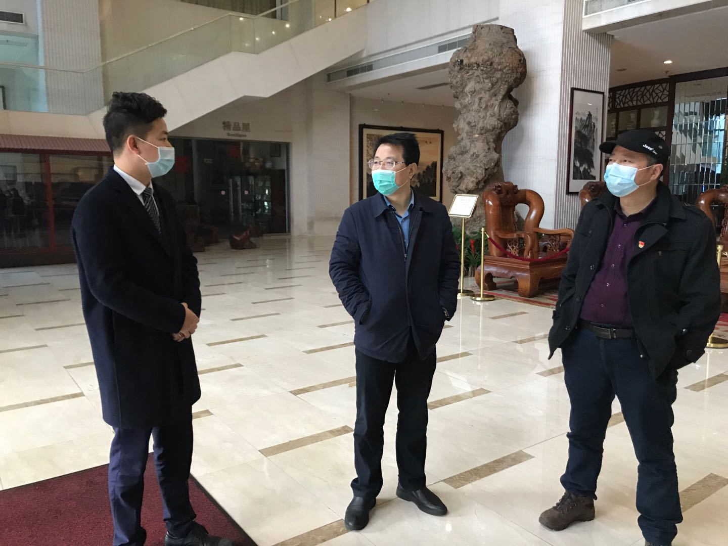 市文旅广体局黄上峰书记带队督查天元区文旅体行业复工复业情况