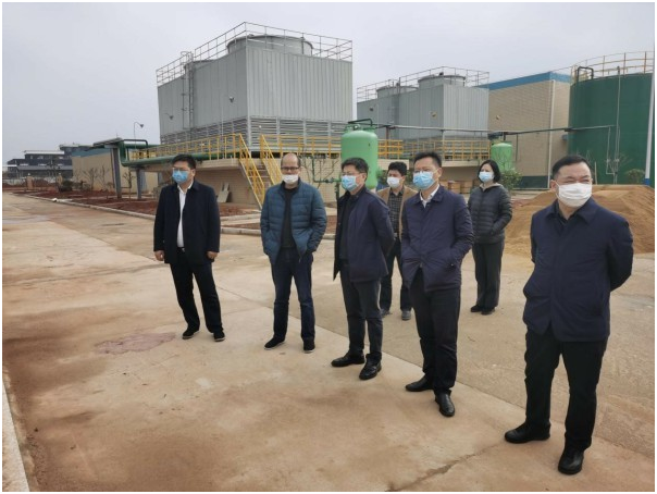 市科技局局长陈大雄带队到攸县调研科技成果转化项目复工复产及项目进展情况