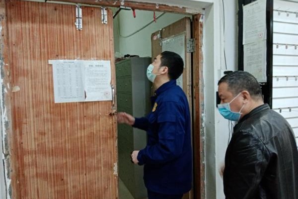 攸县消防救援大队开展疫情防控期间超市监督检查