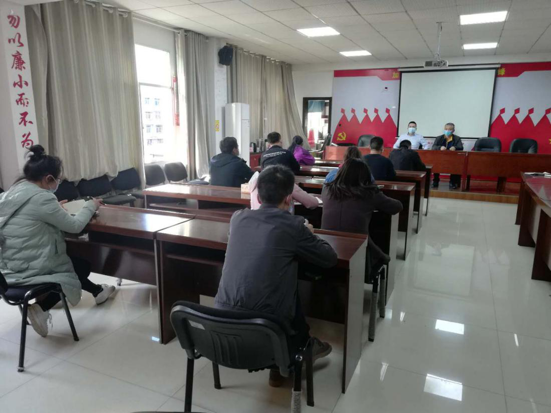 宋家桥街道召开第五次企业复工复产调度会
