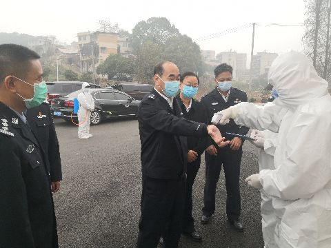 李介德同志到株洲公安监管场所督导检查疫情防控工作