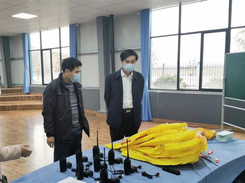区委书记王建勇到通航企业调研复工复产情况
