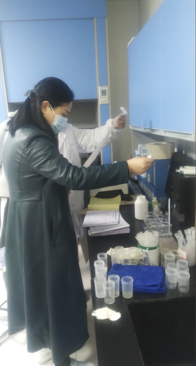 区人民政府副区长提名人选蔡滔督查疫情防控和市场复业工作情况