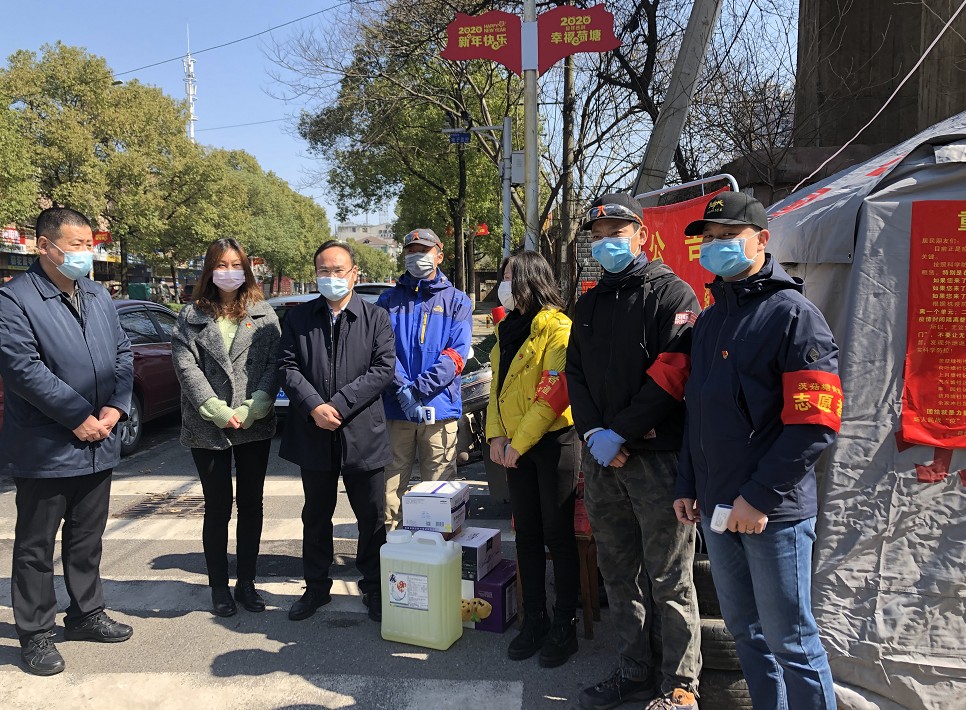 茨菇塘街道：干部逆行，共筑防“疫”战线
