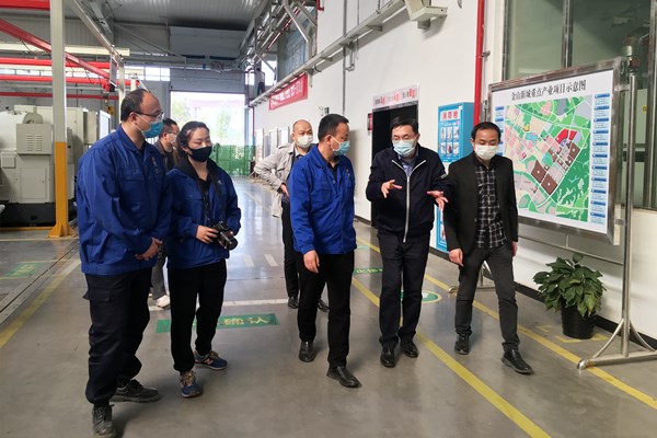 市重点建设项目事务中心主任欧阳昱来我区调研重点项目