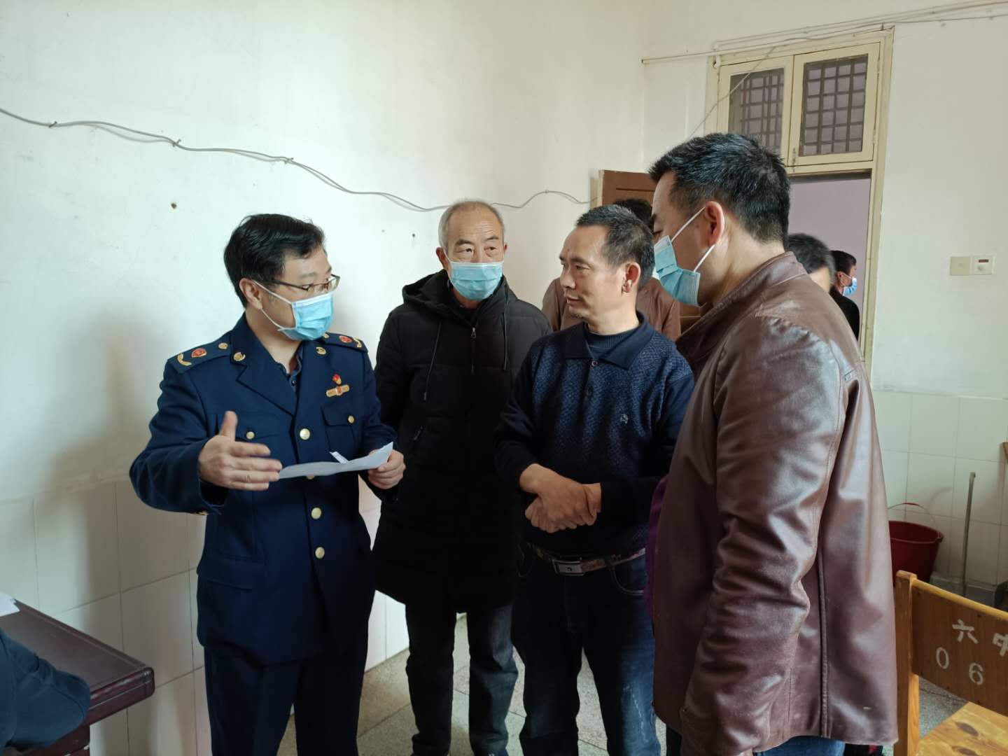 菜花坪市场监督管理所开展春季复学校园食品安全护苗行动