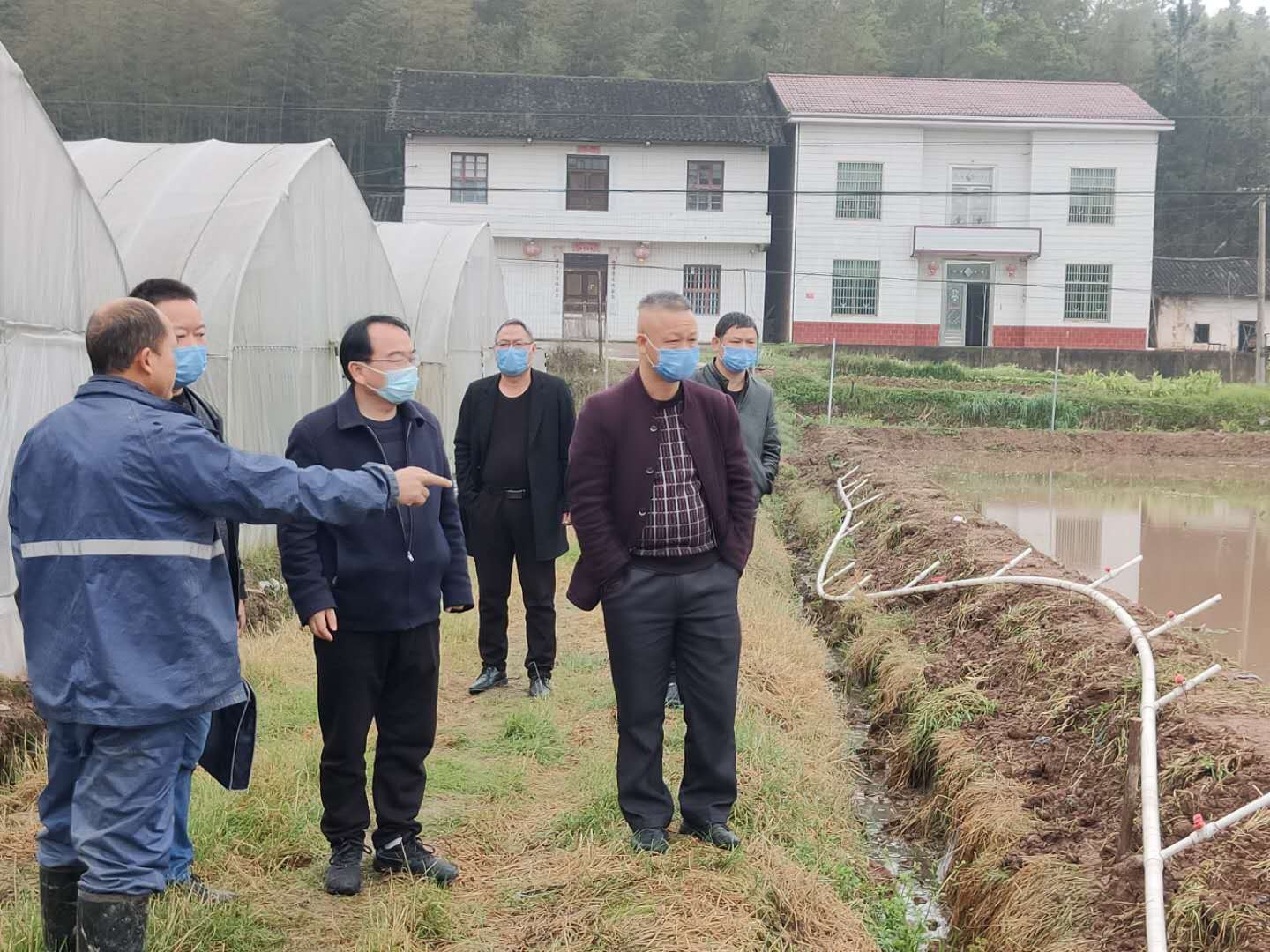 春寒料峭中，暖企见行动