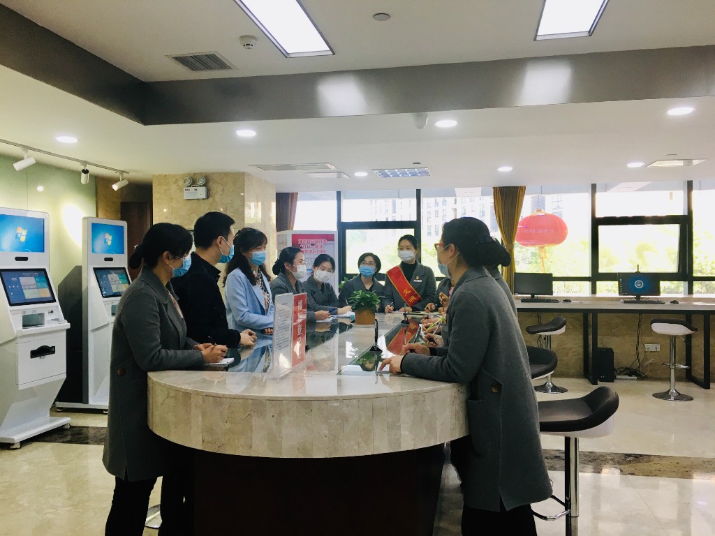 荷塘区政务服务中心开展企业营业执照“云上办”业务培训