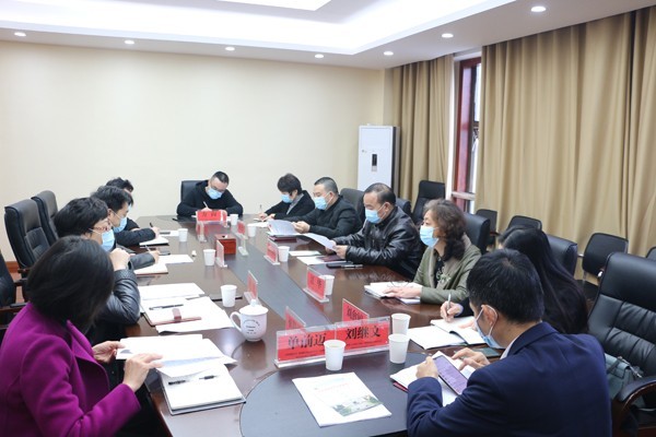 余明刚率市政协第五民主监督小组入驻市金融办