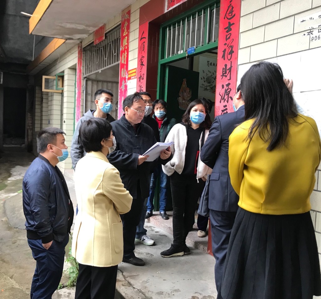 省司法厅一行来荷塘区实地考察征地拆迁工作