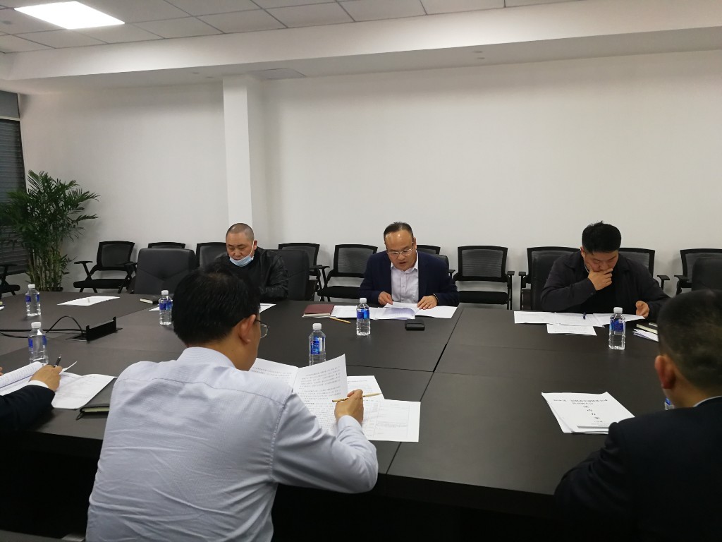 市发改委向平主任带队到石峰区推进轨道交通产业链有关事项