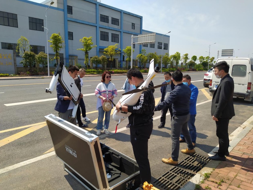 我局开展无人机航测技术试验