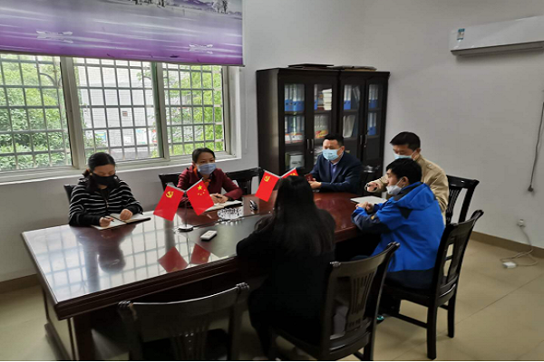 株洲市人普办赴荷塘区开展人口普查专题调研