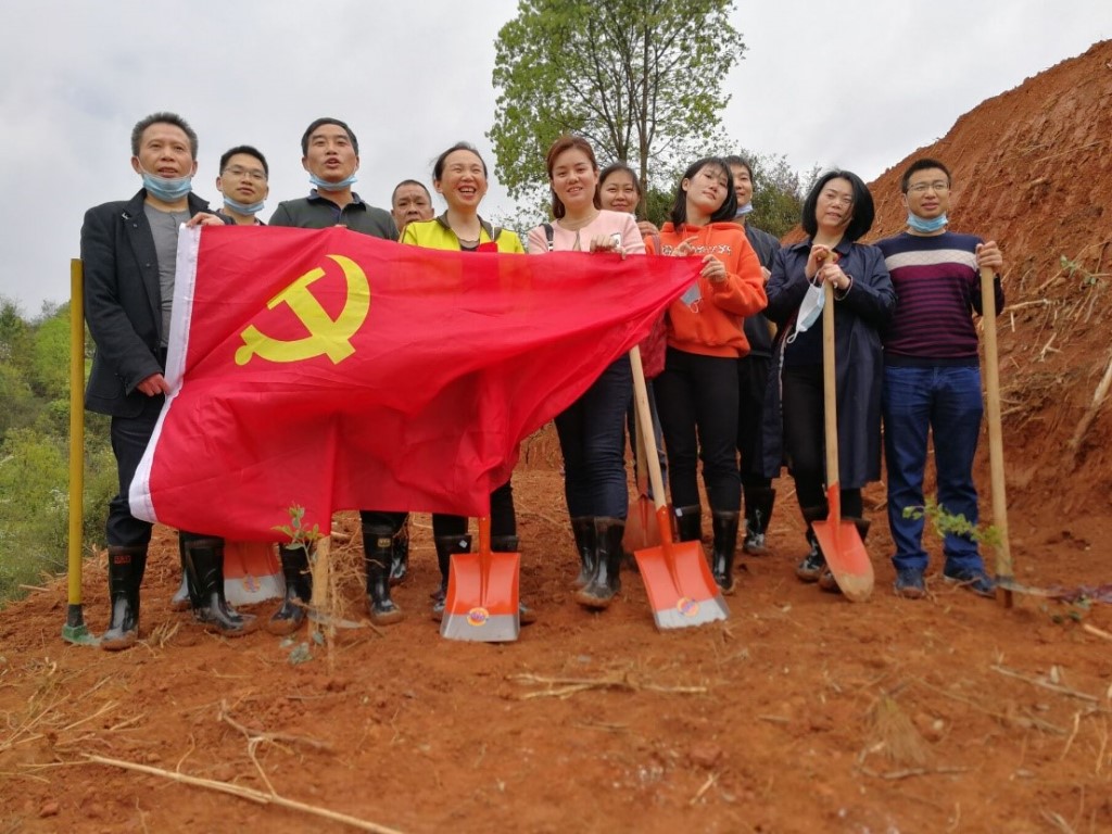 一年之计在于春  植树添绿正当时