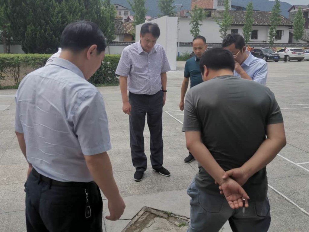 省厅赴我市开展永久性测量标志调研