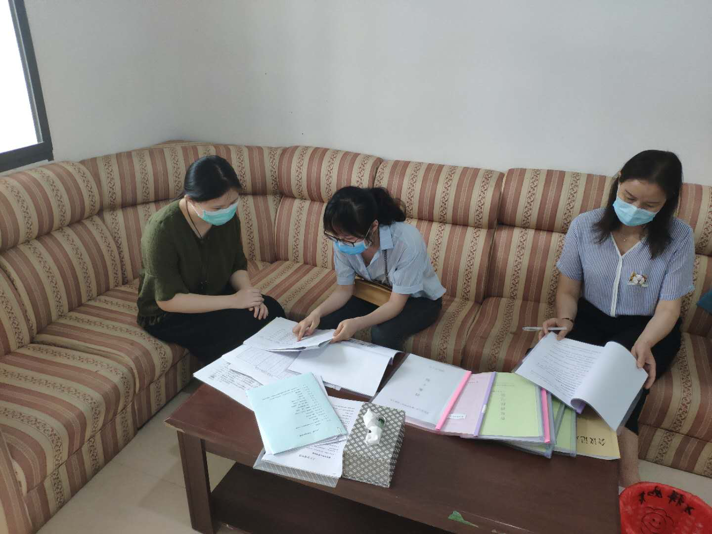 区疾控中心现场督导幼儿园 开学疫情防控工作