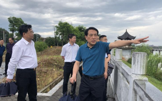 湖南省交通水利建设集团考察组来攸考察