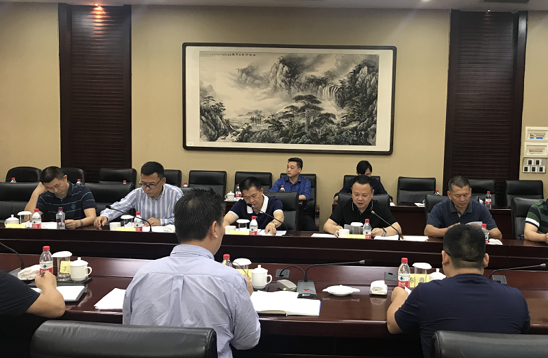 省建筑垃圾资源化利用工作联席会议办公室 来株调研建筑垃圾管理和资源化利用工作