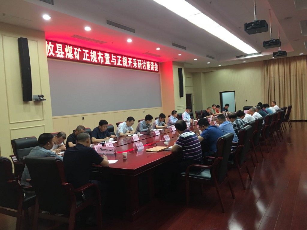 攸县召开煤矿正规布置与正规开采研讨座谈会