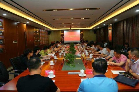 李晓葵同志一行赴湖南瑞邦医疗科技发展有限公司开展“温暖企业”调研活动
