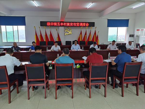 株洲市政协主席蔡溪到攸县调研脱贫攻坚工作