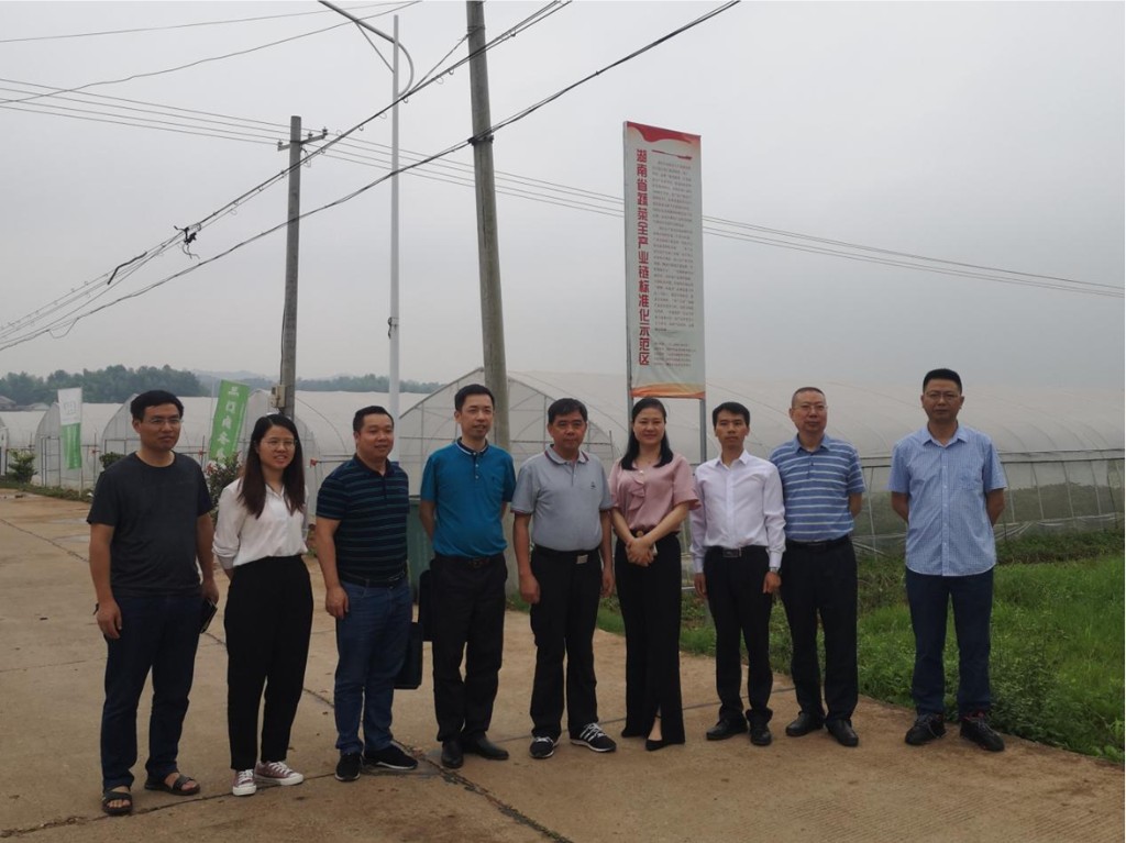 我区叁农企业获省蔬菜全产业链标准化示范区授牌