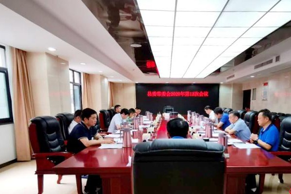 攸县召开县委常委会2020年第12次会议