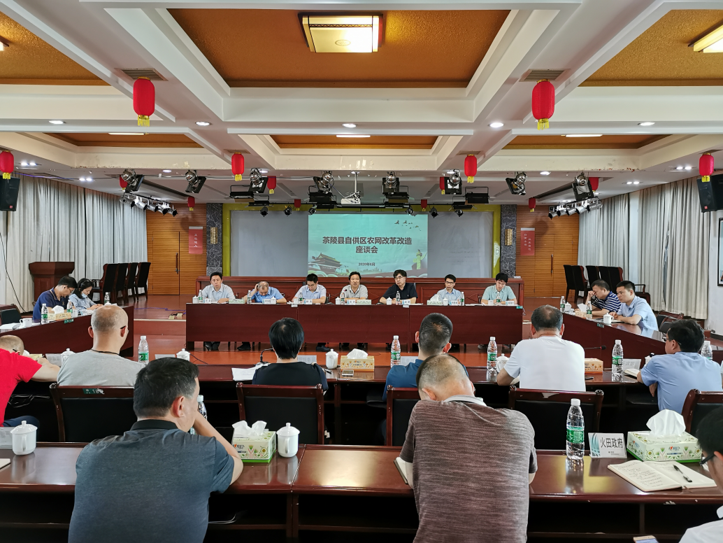 省能源局来株开展自供区农网改革改造工作调研