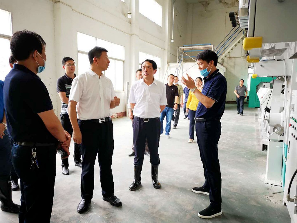 市委副书记王洪斌来攸调研农业产业发展
