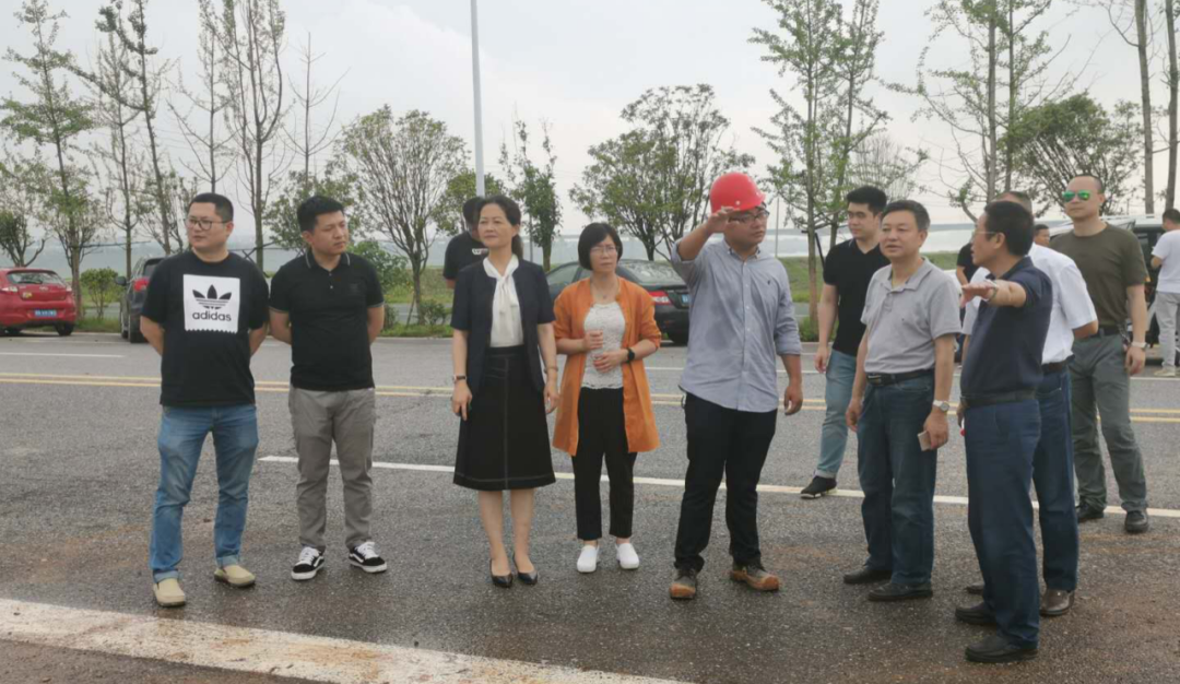 市国资委专职国有产权代表第二组一行调研清水塘片区
