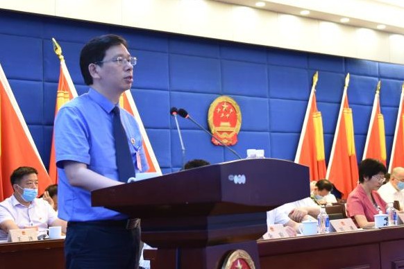 株洲市荷塘区五届人大五次会议召开第二次全体会议