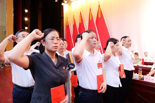攸县第十七届人民代表大会第五次会议进行大会选举