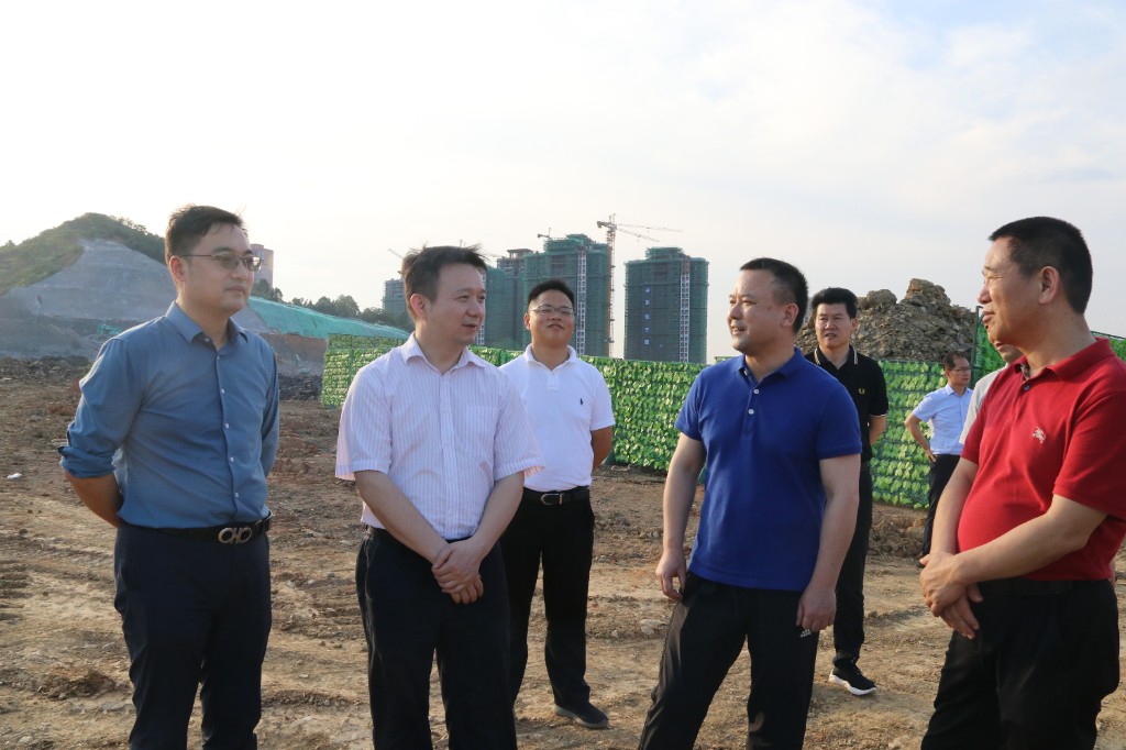 何朝晖调研三一智慧钢铁城项目建设工作