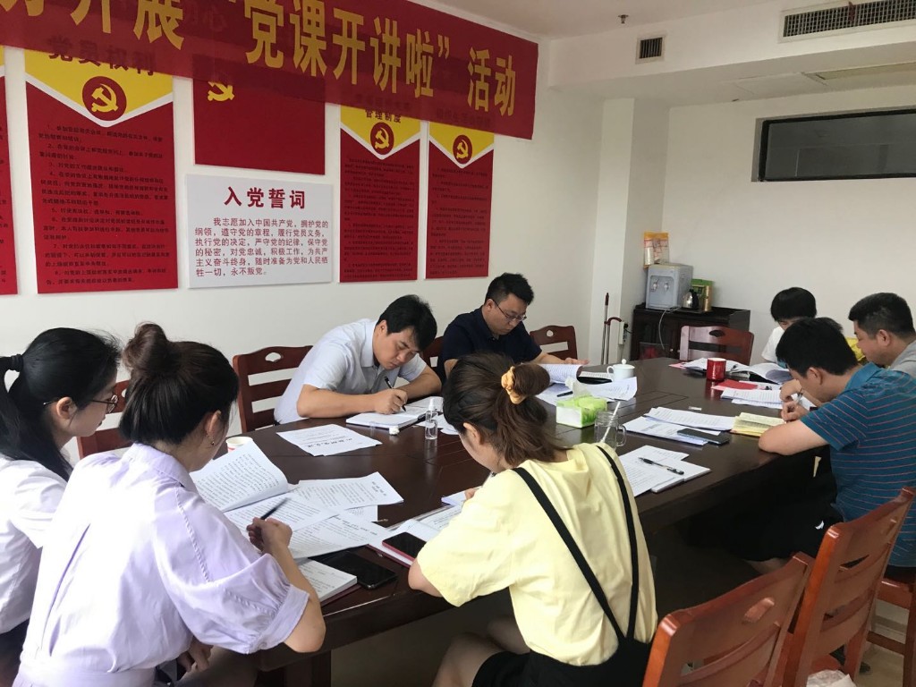 攸县金融办开展“肃流毒、正风气、促发展”主题党日活动