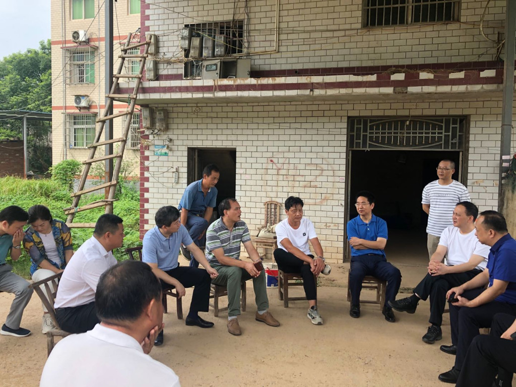 农业农村部长江退捕渔船渔民建档立卡第六督察组督察我市禁捕退捕工作